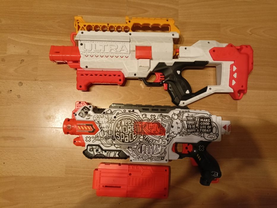 Sprzedam zestaw NERF ultra i pistolet extreme action