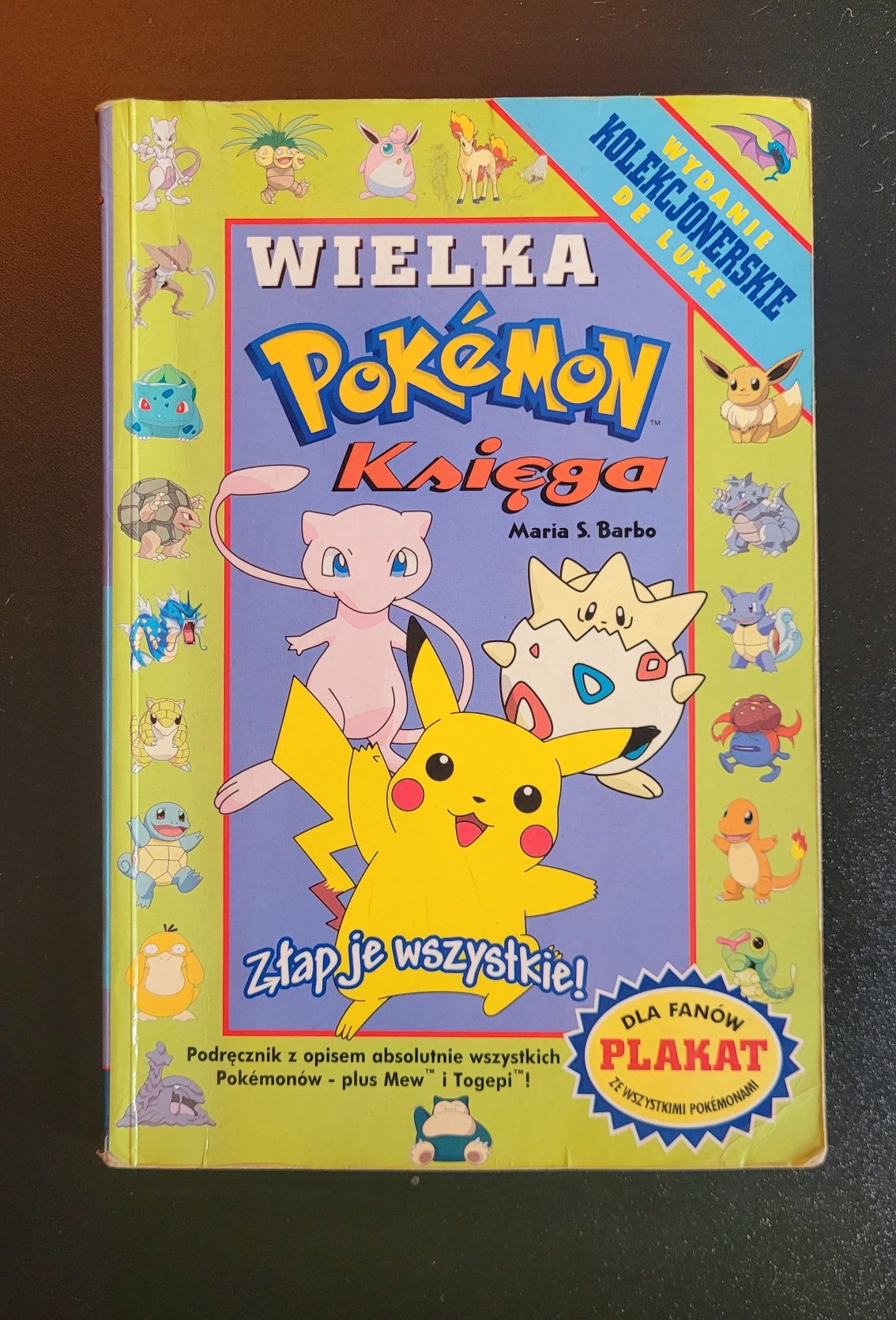 Wielka Pokemon księga maria s. barbo