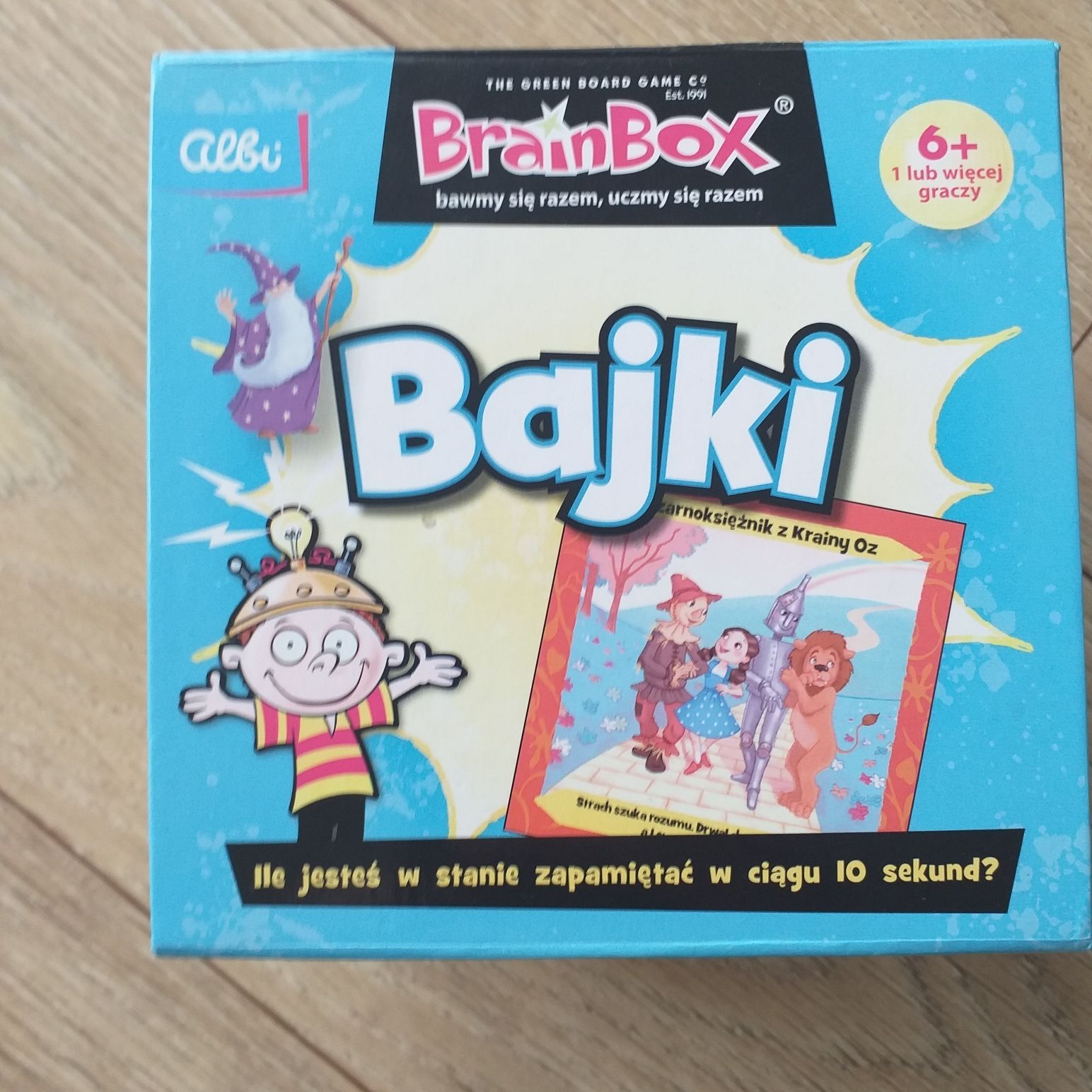 Brainbox Bajki gra edukacyjna pamięciowa 6+ Albi brain box