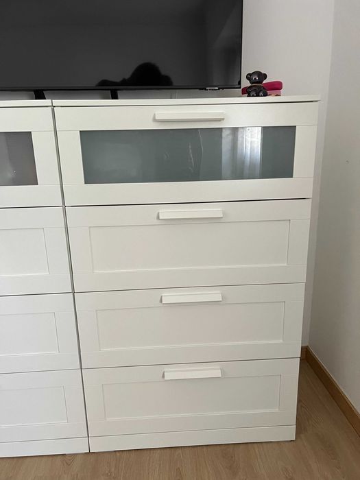 Comoda BRIMNES Branca