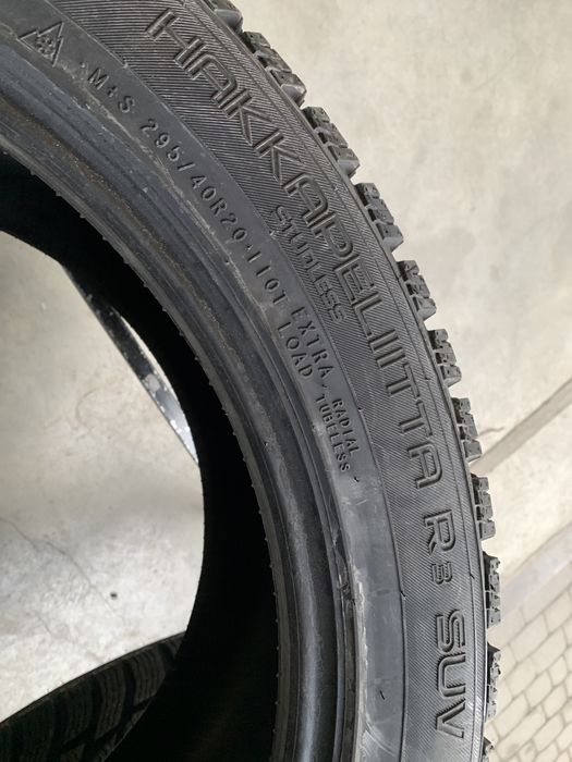 (6шт) нові 295/40R20 Nokian Hakkapeliitta R3 SUV (110T XL) зимові шини