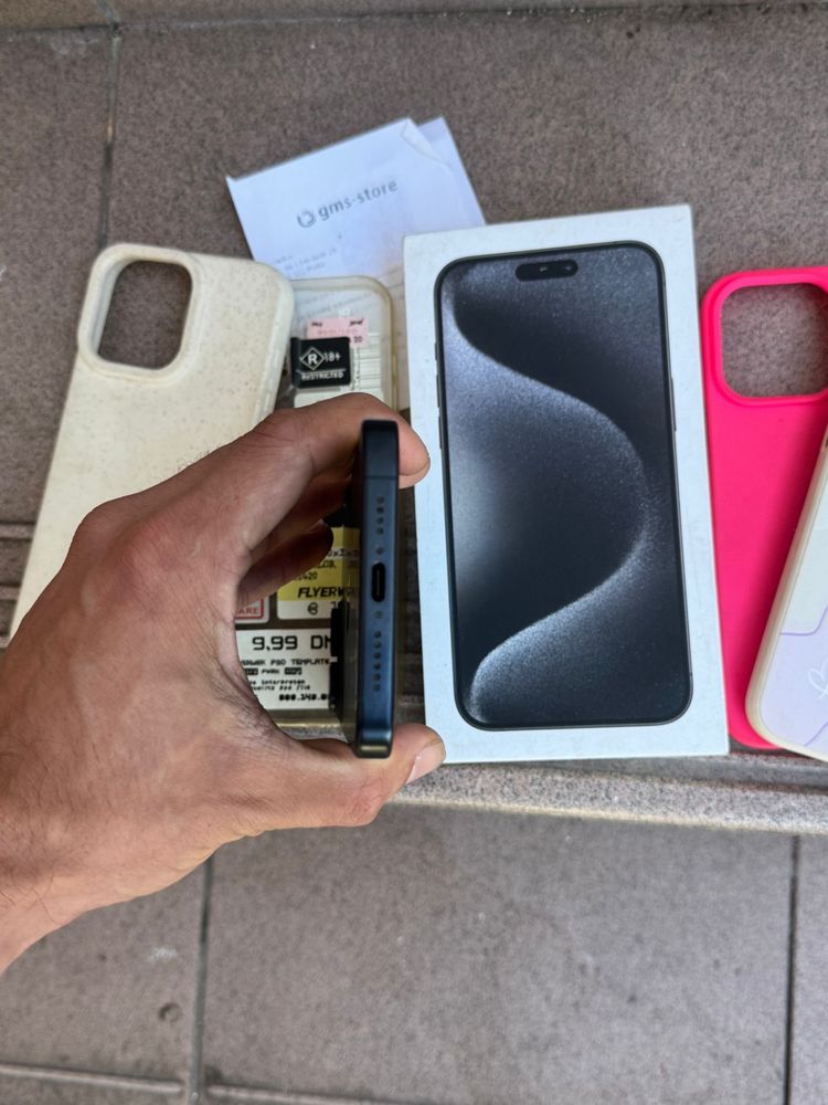 Iphone 15 Pro Max 256GB Black novo c/fatura e garantia (Troca)