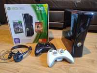 Xbox 360 S + 20 gier - 2 pady - super stan