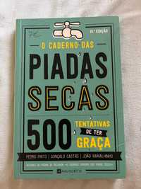 Livro Piadas Secas