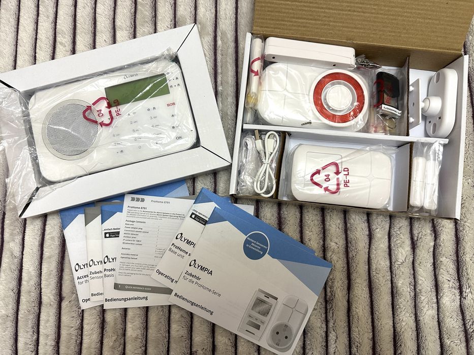 Охорона сигналізація ОХРАННАЯ СИСТЕМА OLYMPIA ProHome 8791