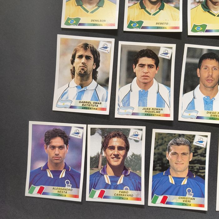 Cromos Mundial France 98