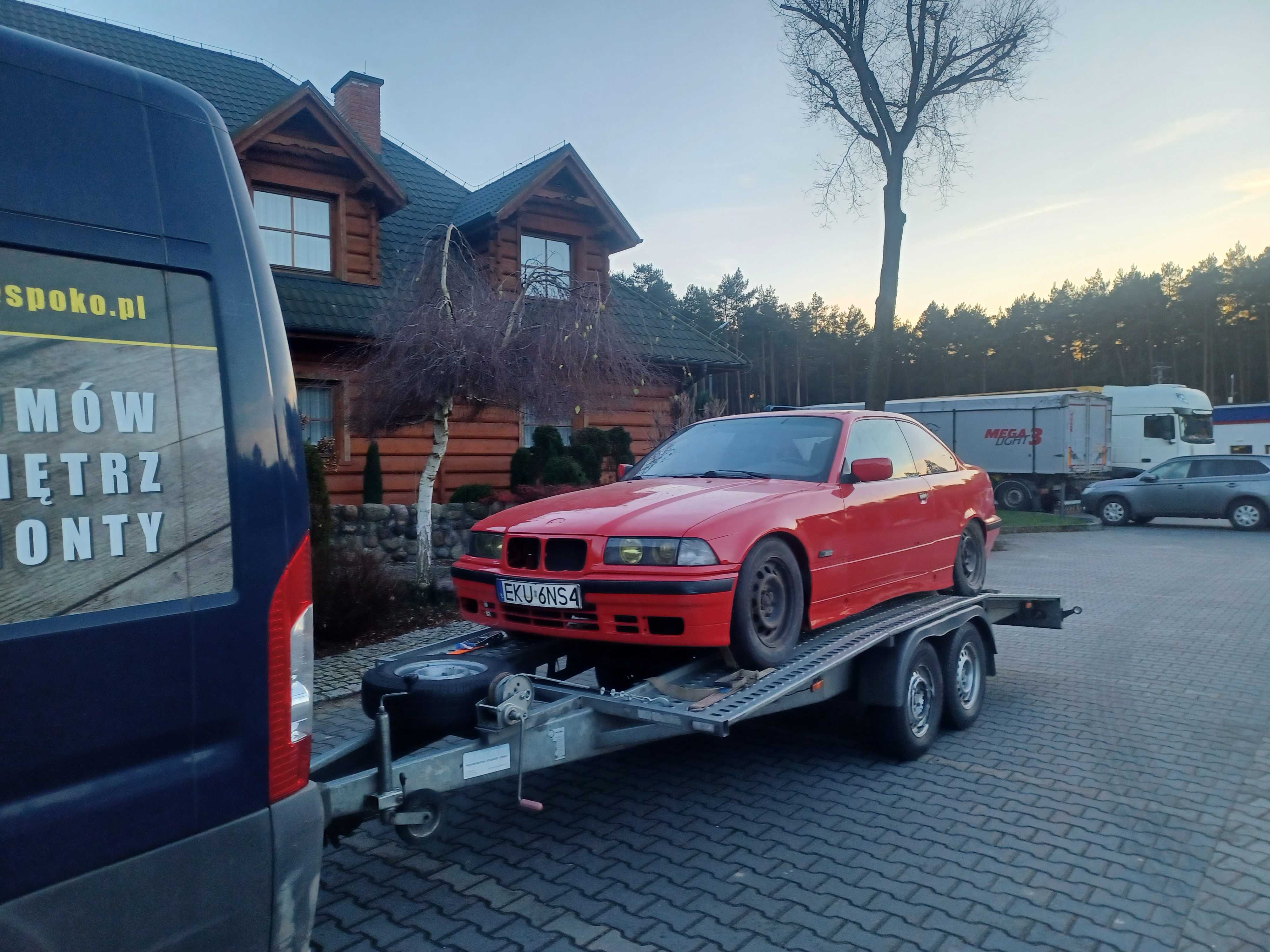 Bmw e36 coupe 1,6 hamulce 2,8 swap