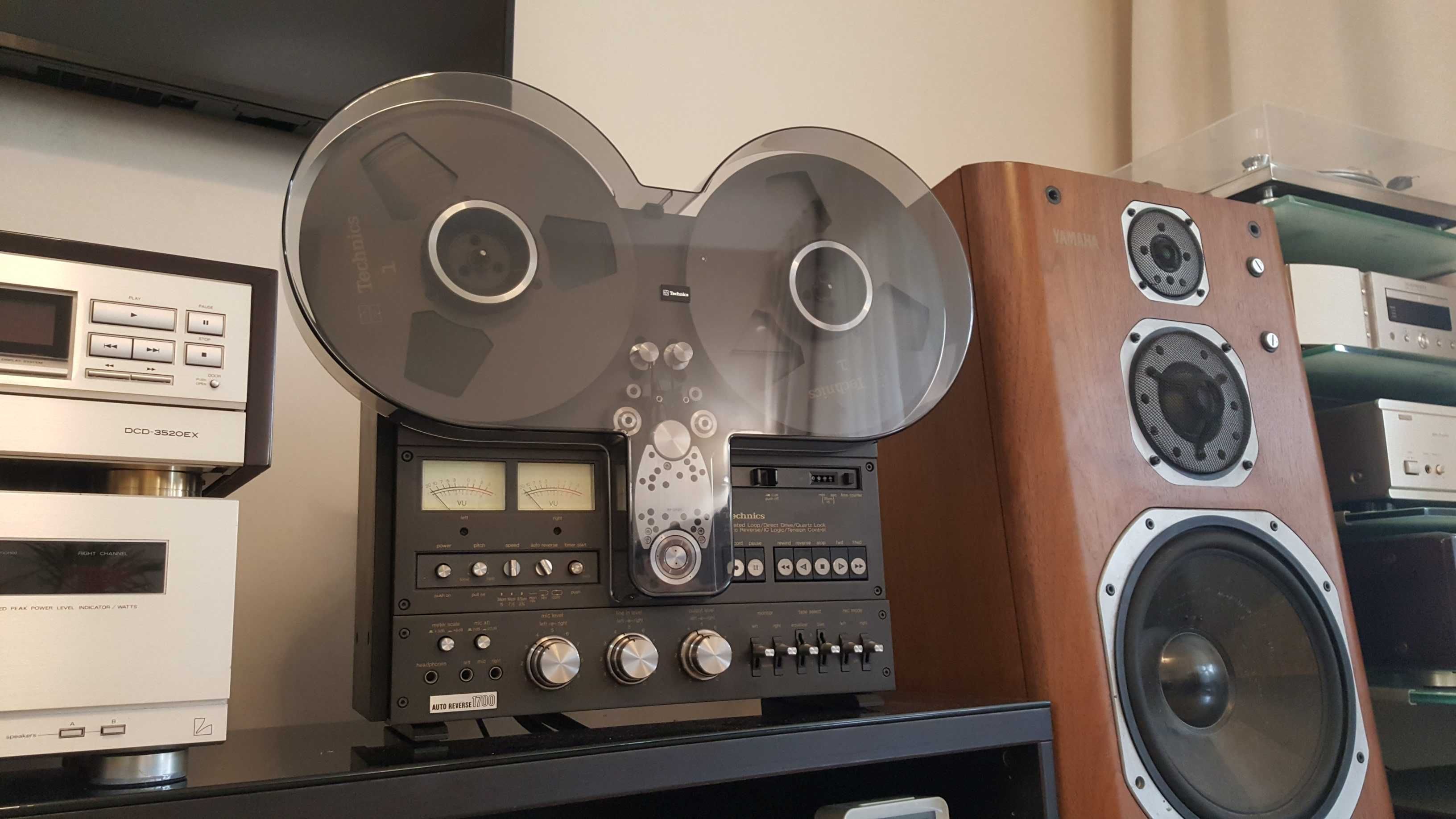 Magnetofon szpulowy Technics RS 1700 Top Prawie nowy kolekcjonerski