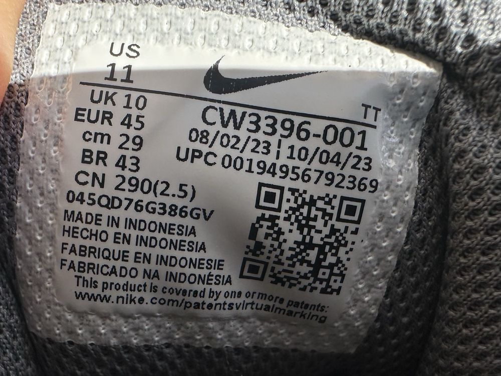 Nike Air Max Alpha Trainer 4 Grey CW3396-001