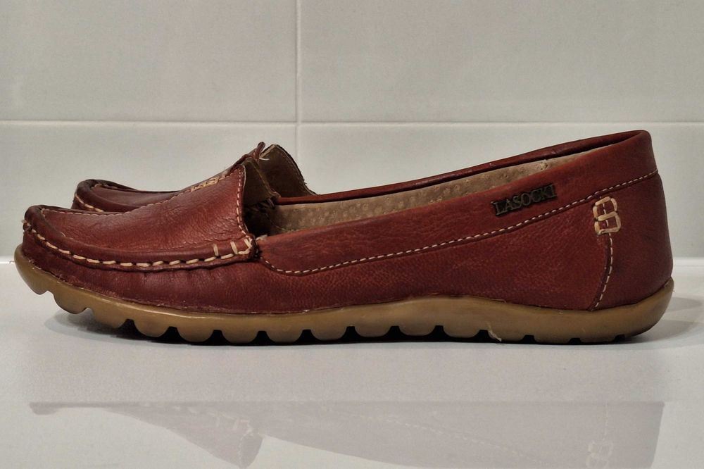 Super miękkie mokasyny. Skóra. Elastyczna podeszwa! Bardzo wygodne.