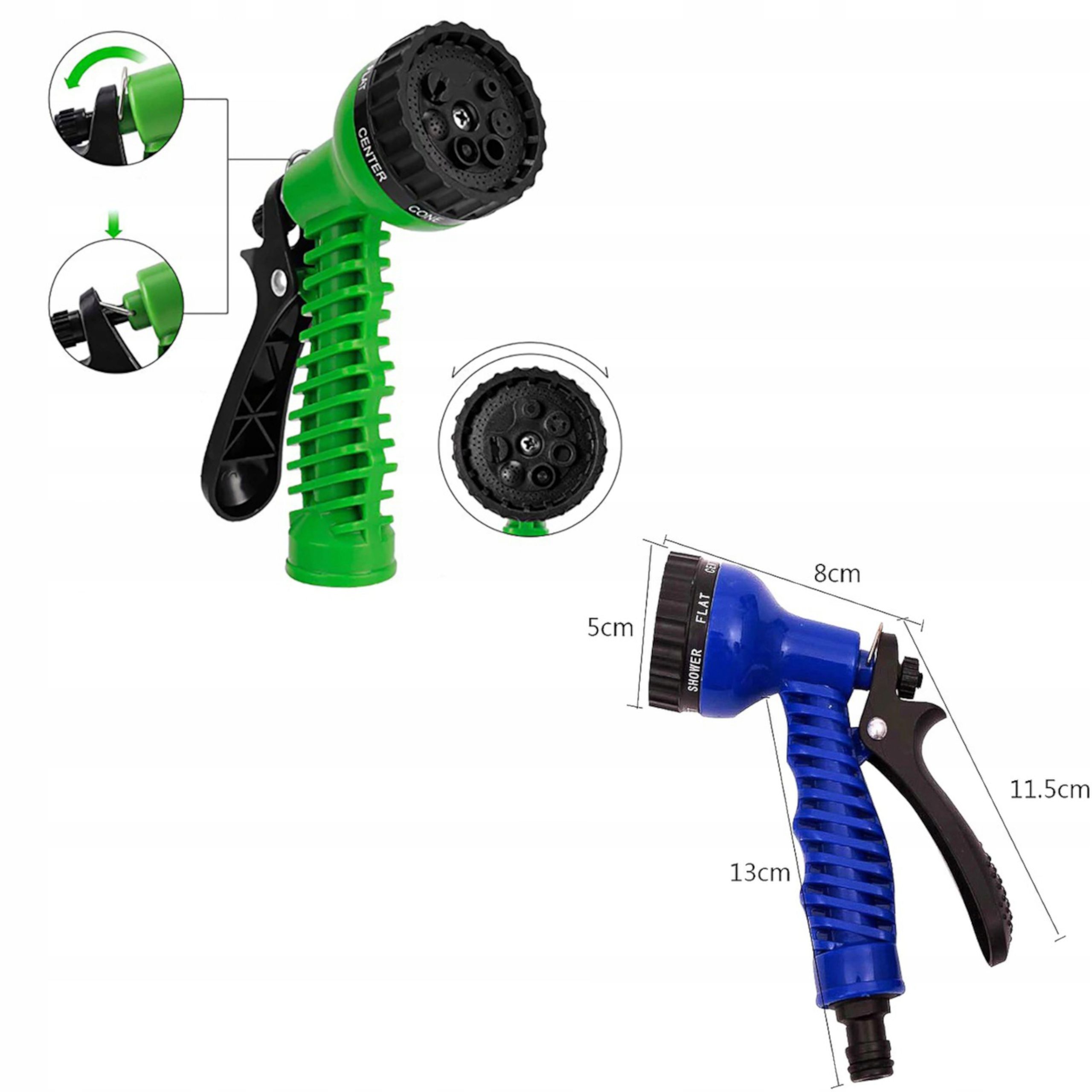 Wąż ogrodowy X-HOSE rozciągliwy 10 do 30m + pistolet