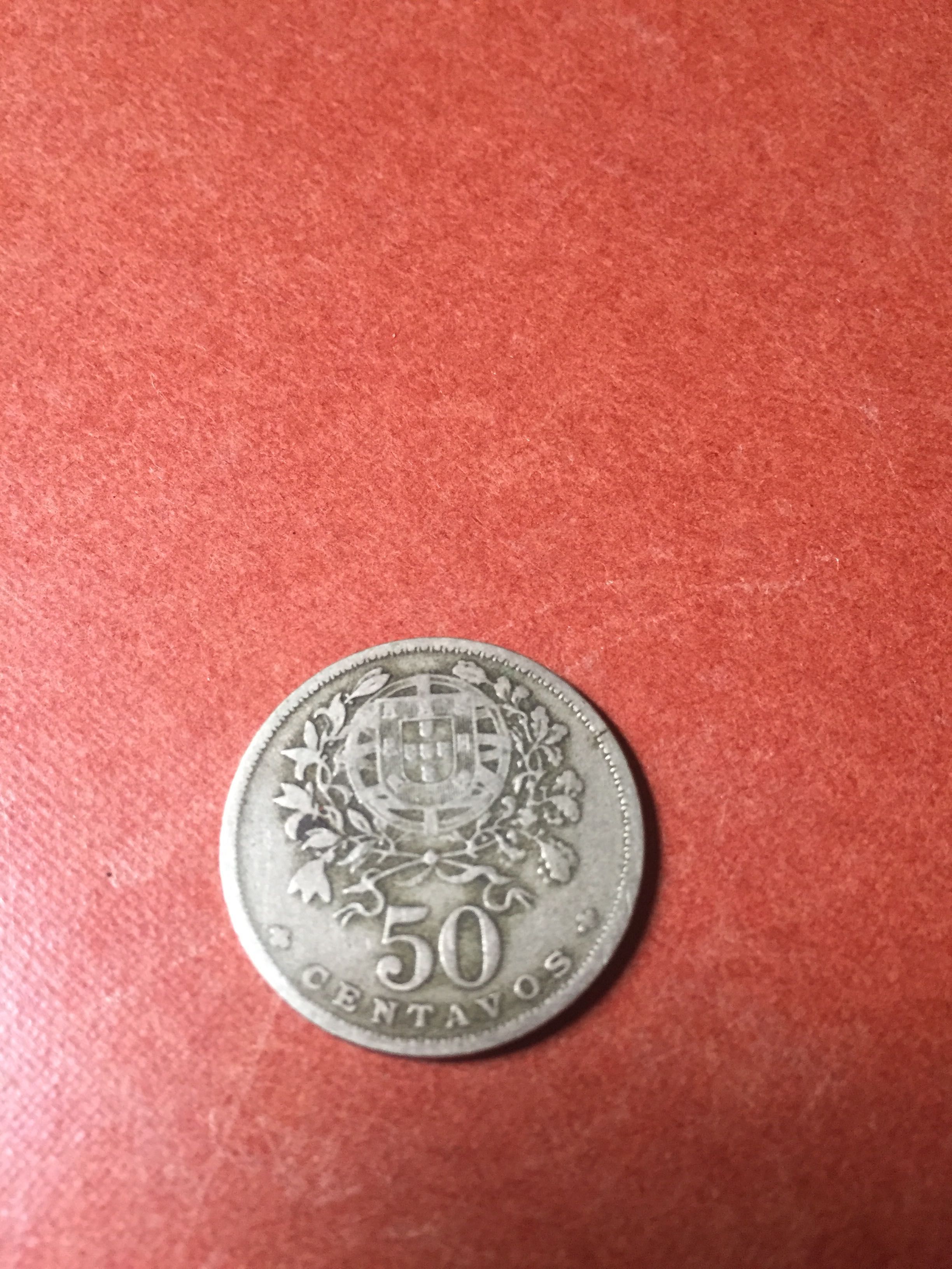 Moeda de 50 Centavos 1938