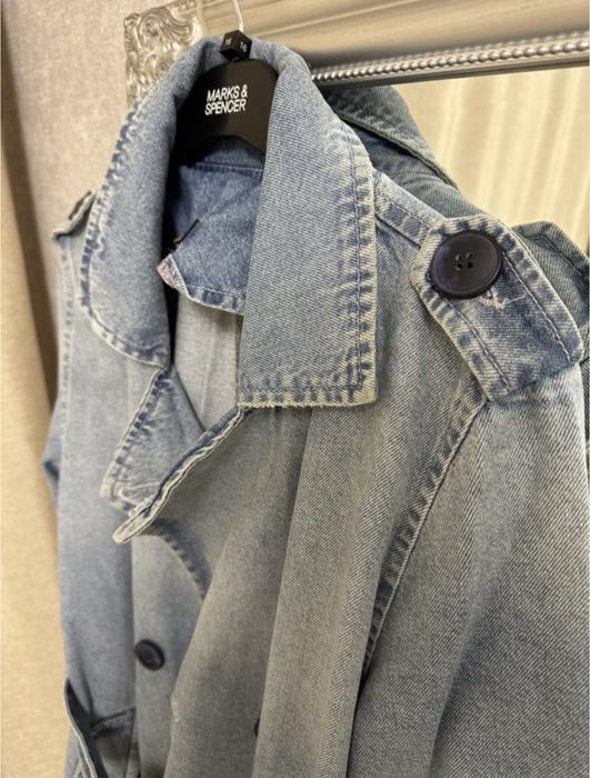 Джинсовий тренч