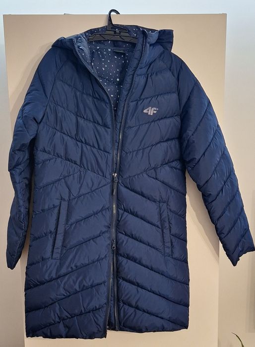 4F Kurtka zimowa dziewczęca 158