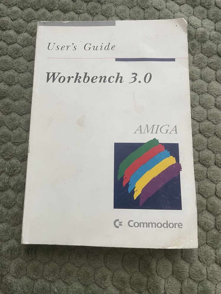 Książka Amiga Workbench 3.0 User’s Guide Commodore ANG unikat retro