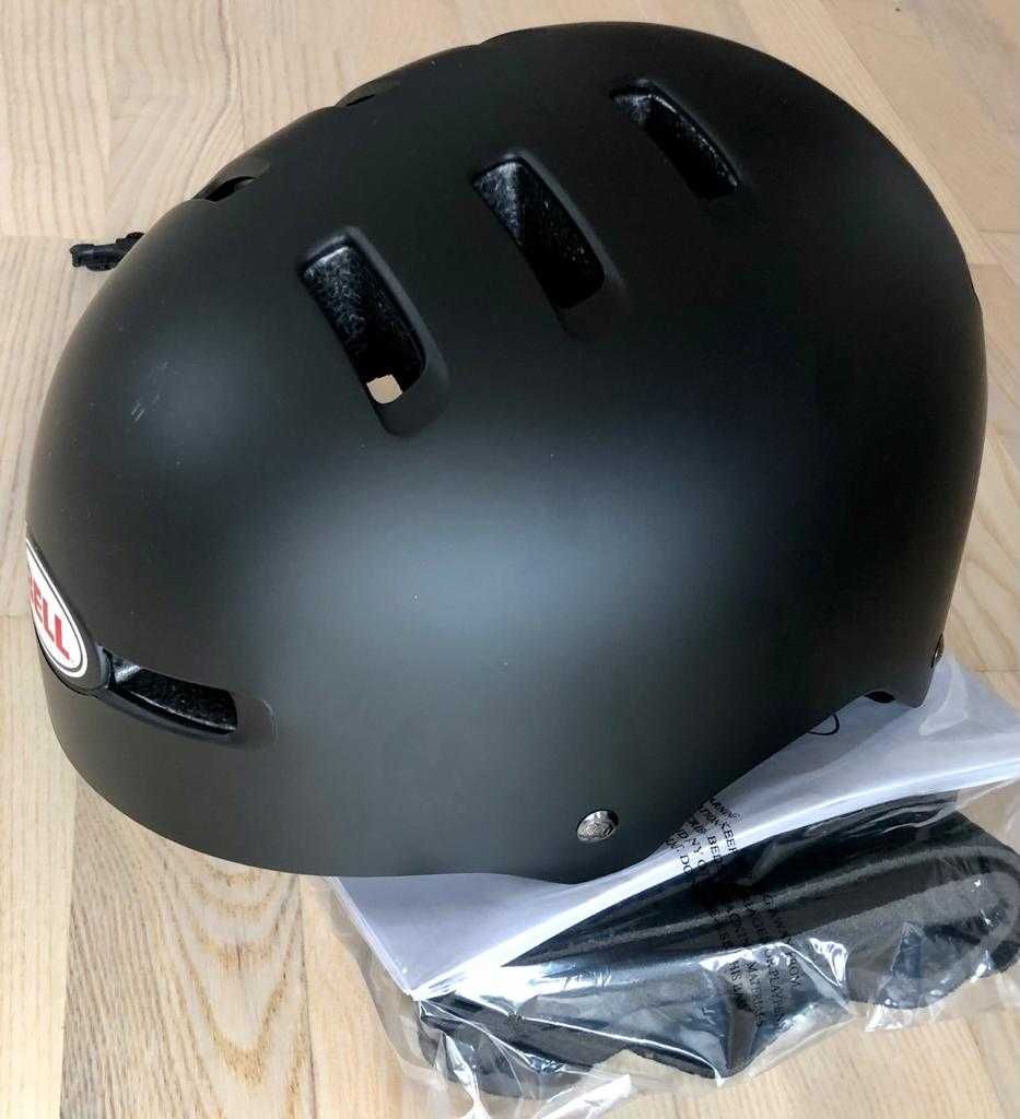 Markowy kask BELL FACTION L orzeszek skate bmx enduro