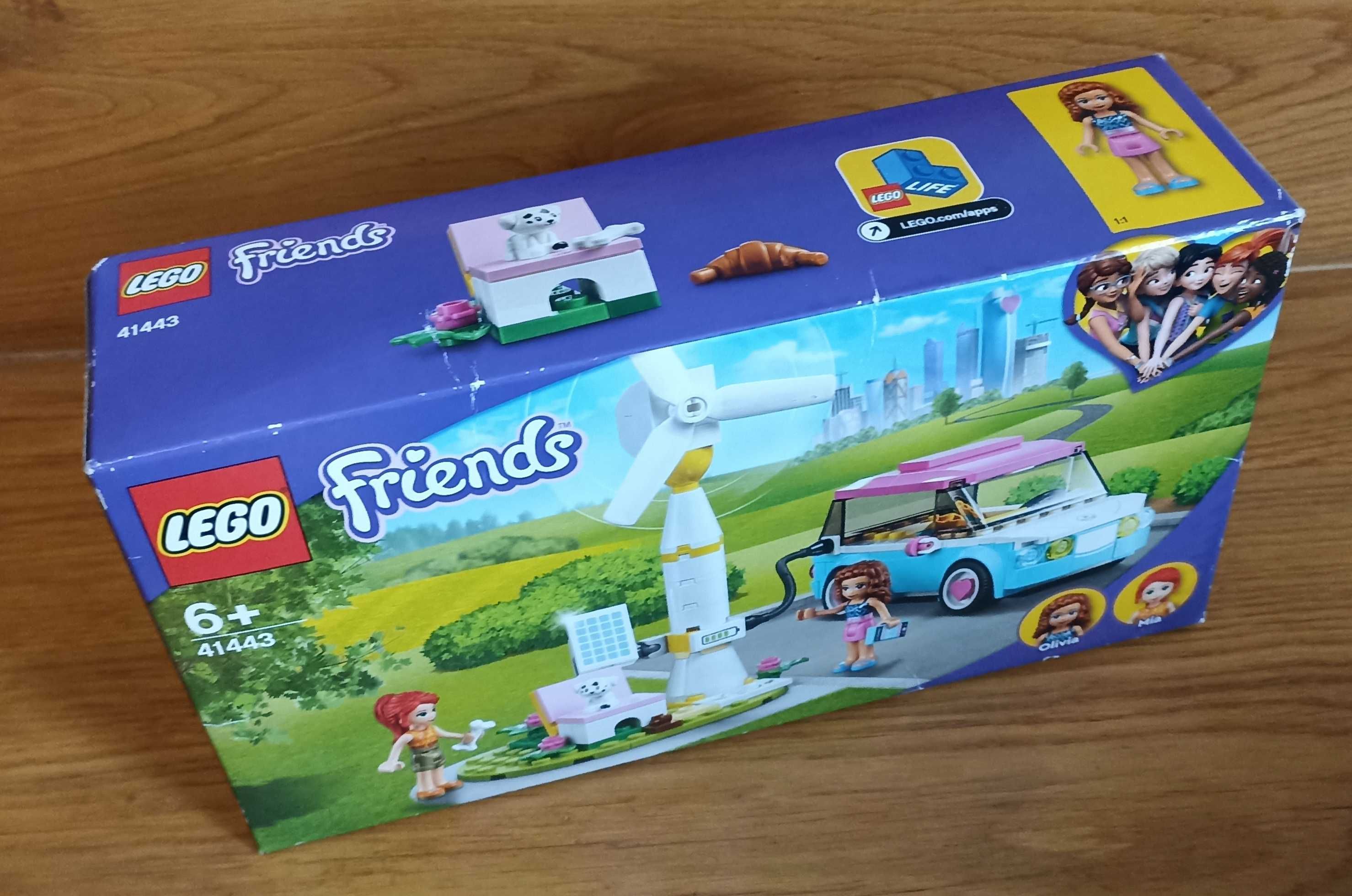 Klocki LEGO Friends - Samochód elektryczny Olivii, 41443 - nowy