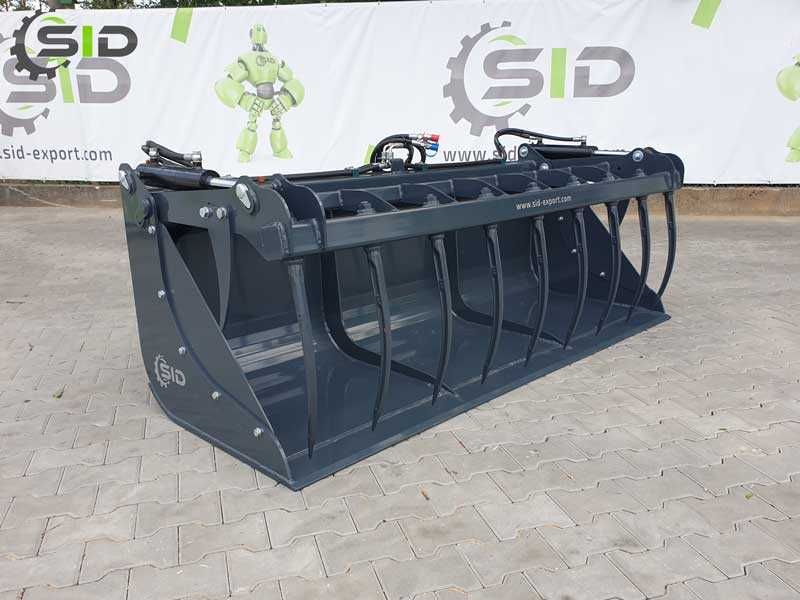 Łyżko krokodyl ząb kuty M, rekin, szuflo krokodyl 2,4 m, 1,05 m3 SID