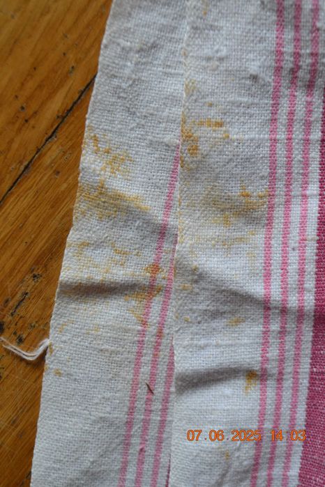 Рушник вышитый "Цветы". Льняное полотно (лён). Вышивка крест 238х50 см