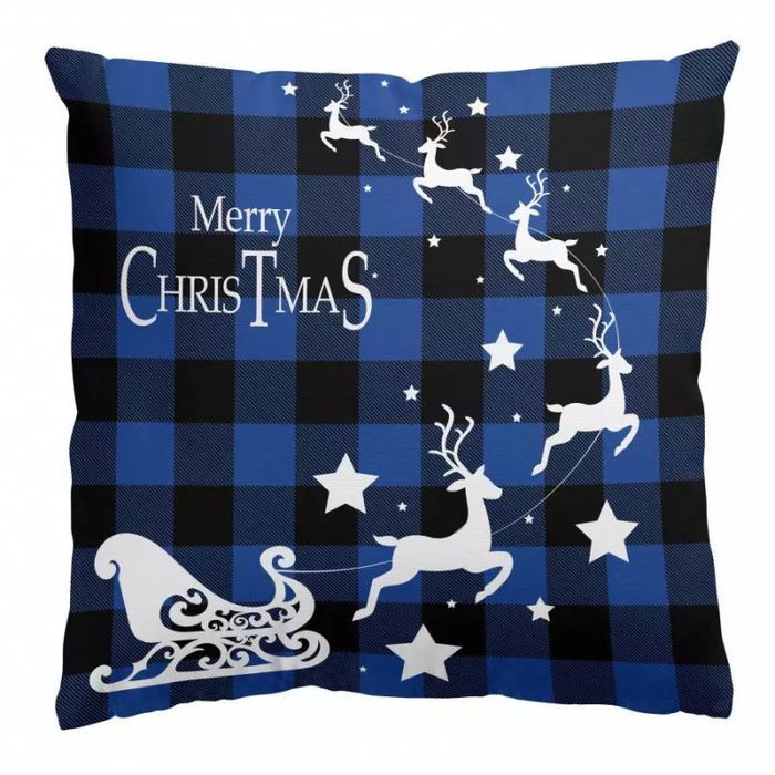 Poszewka dekoracyjna świąteczna Velvet Joy Santa 45x45 cm