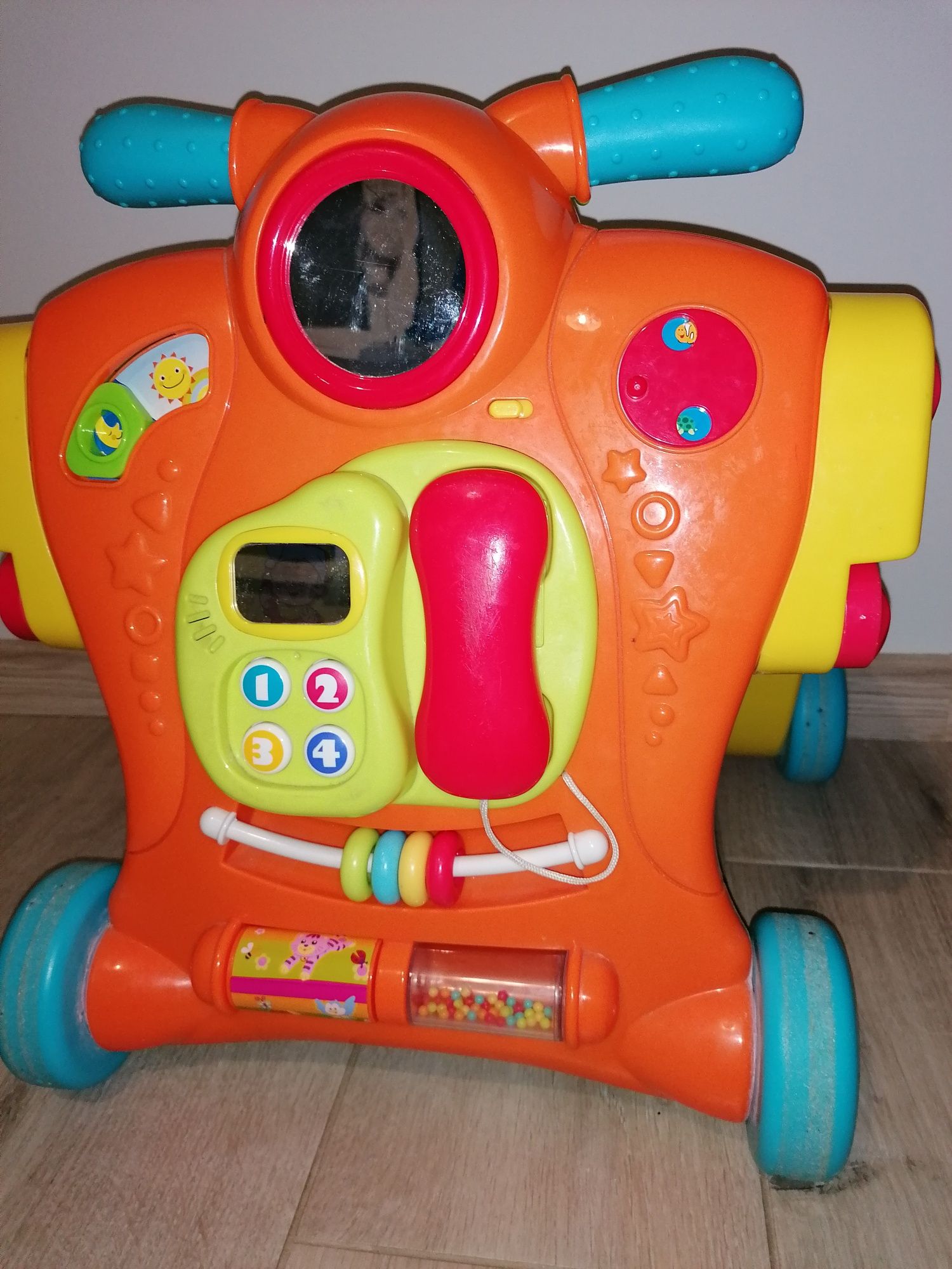 Pchacz jeździk Smiki Baby Walker