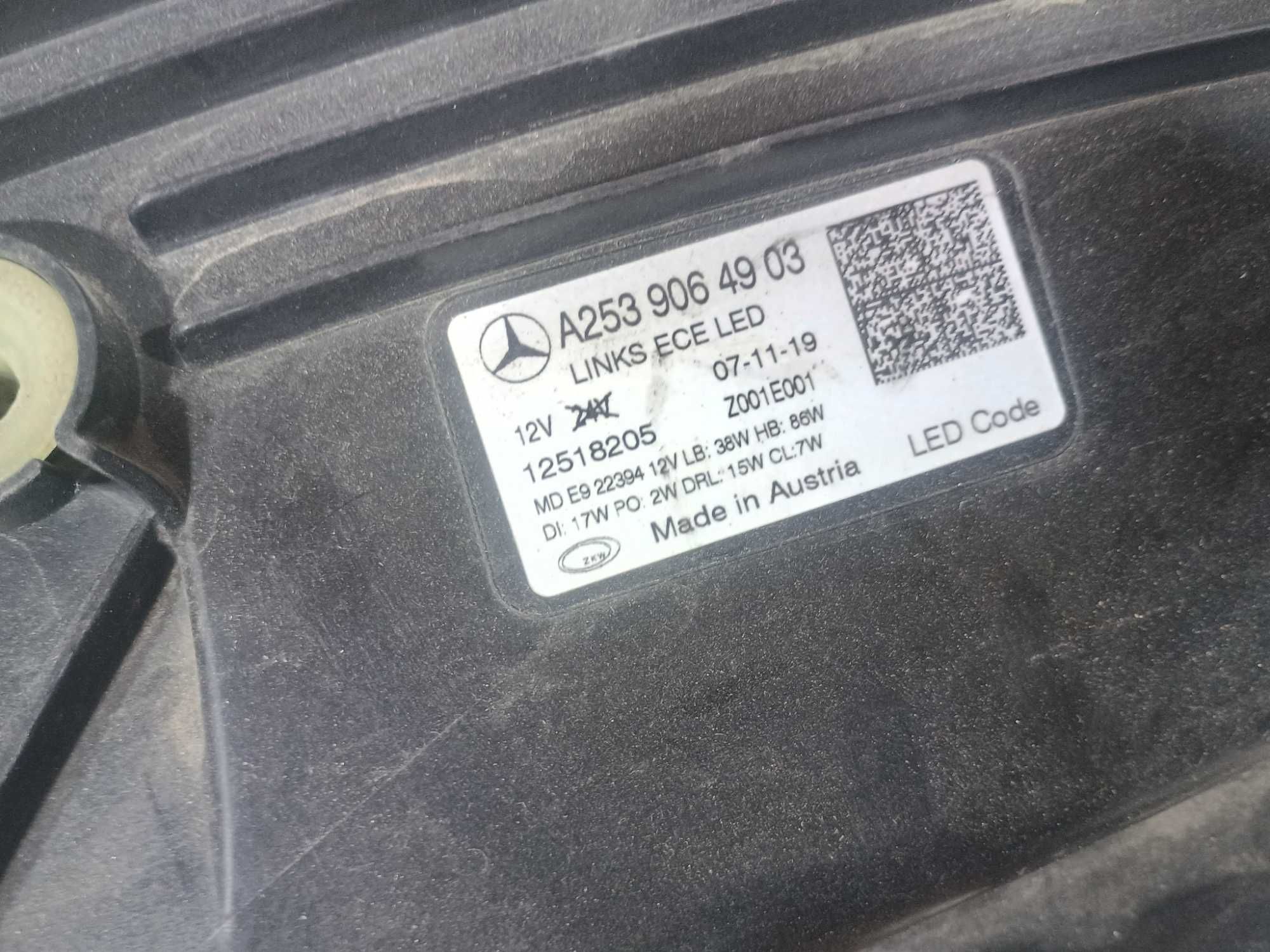 Mercedes GLC W253 lift lampa lewy przód