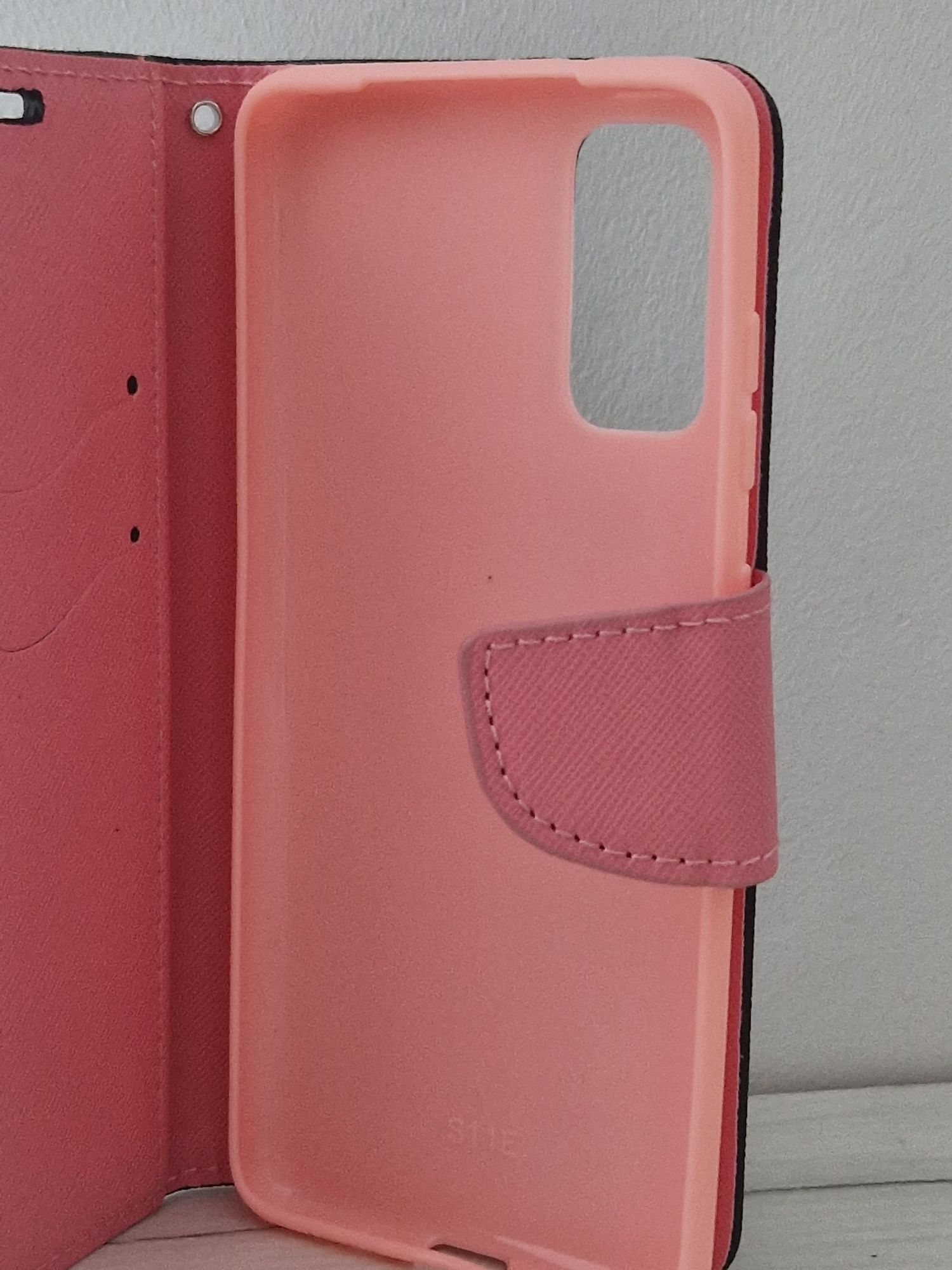 Kabura Telone Fancy do Samsung Galaxy S20 czarno-różowa