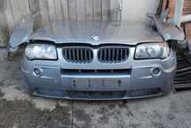 Przód kompletny BMW X3 E83 3.0 D Silbergrau Metallic