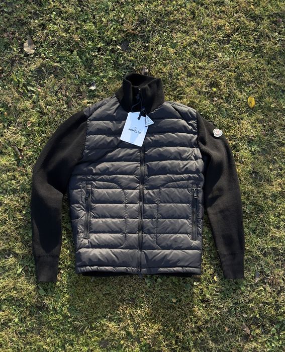 Кардиган Moncler Knit x Nylon Down Cardigan s-l