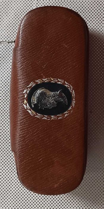 Escova/estojo de viagem vintage