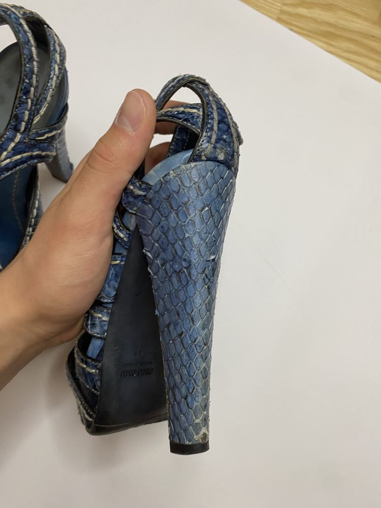 Туфлі Miu Miu Оригінал 37 розмір