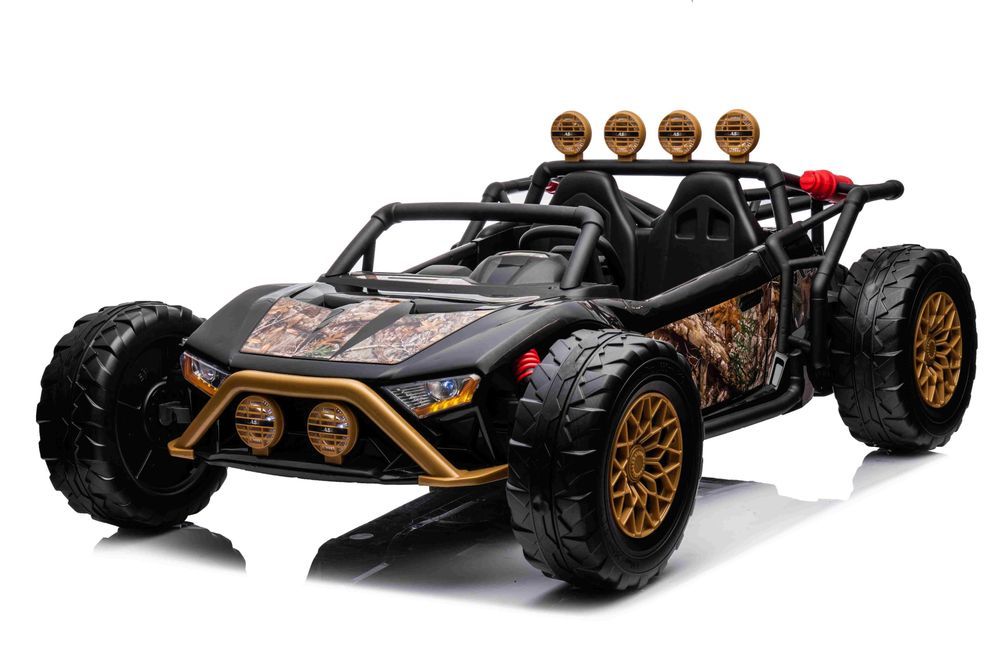 Auto Buggy Racing 5 na akumulator dla dzieci Czarny 2x200W Pilot Start