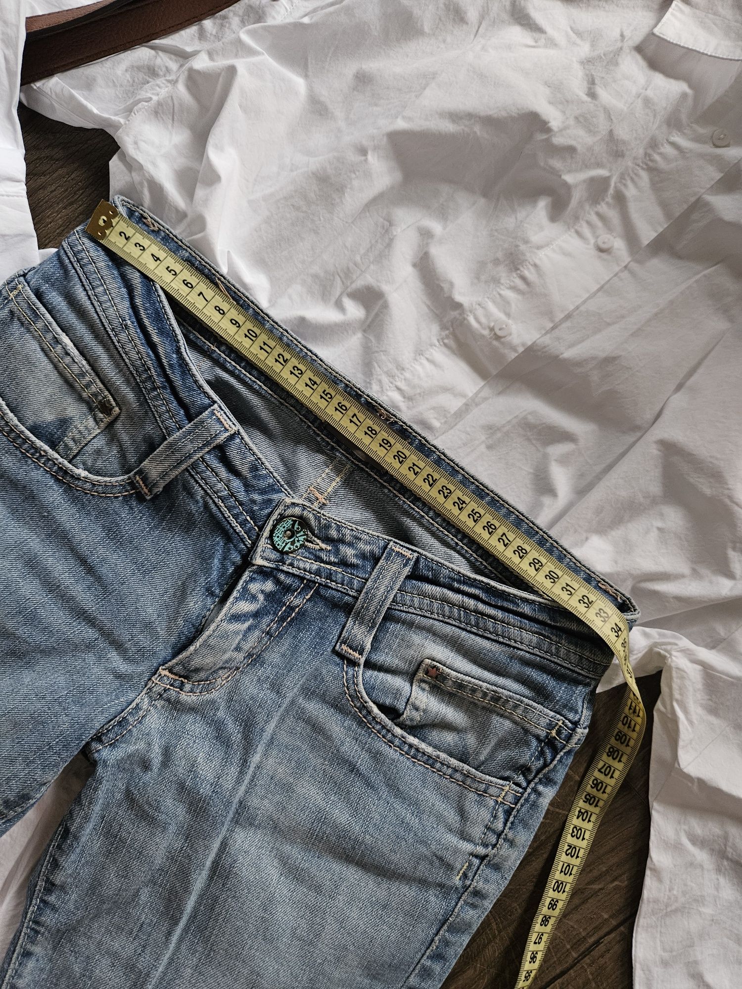 Spodnie big star 26/30 xs xxs 34 32 jeasne spodnie jeansy