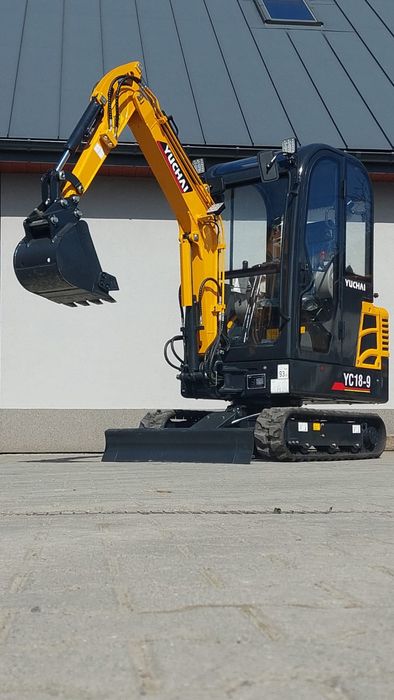 Minikoparka Yuchai YC18, 1800kg , Yanmar, 2 biegi, Promocja
