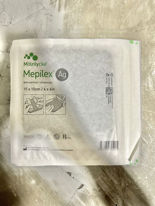 Penso Antimicrobiano Mepilex Ag 15x15 (20 unidades)