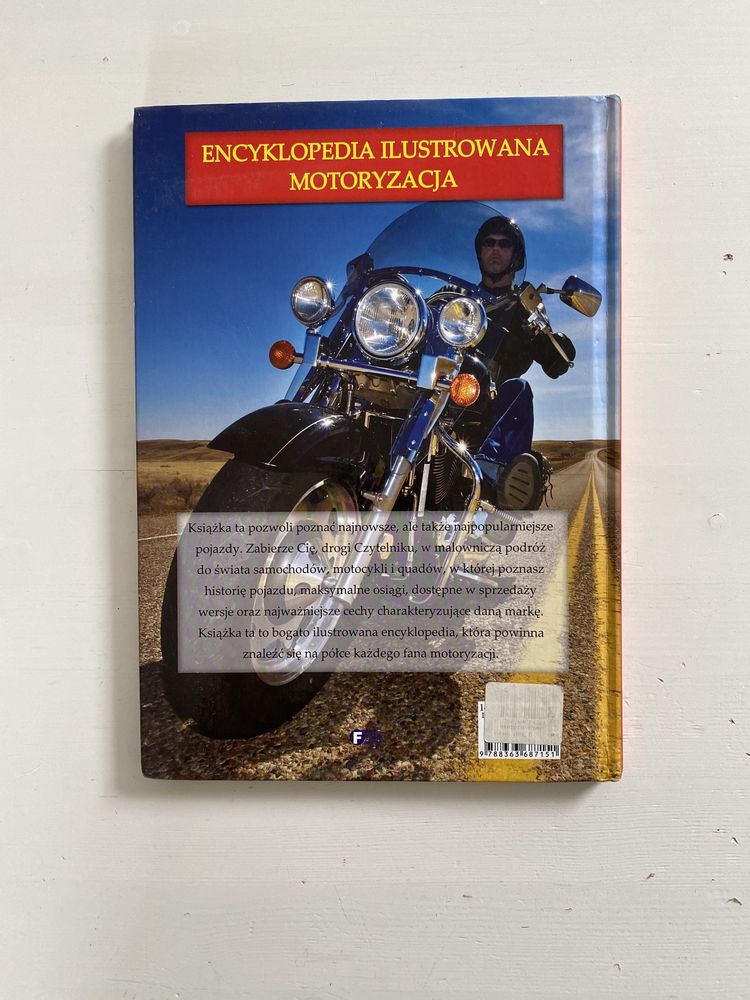 Książka „Encyklopedia ilustrowana motoryzacji”