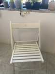 Cadeira dobrável TERJE Branca IKEA