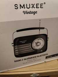 Radio vintage retro glosnik bluetooth
