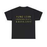 Yung Lean unknown death 2002 merch bladee ecco2k drain gang sad boys