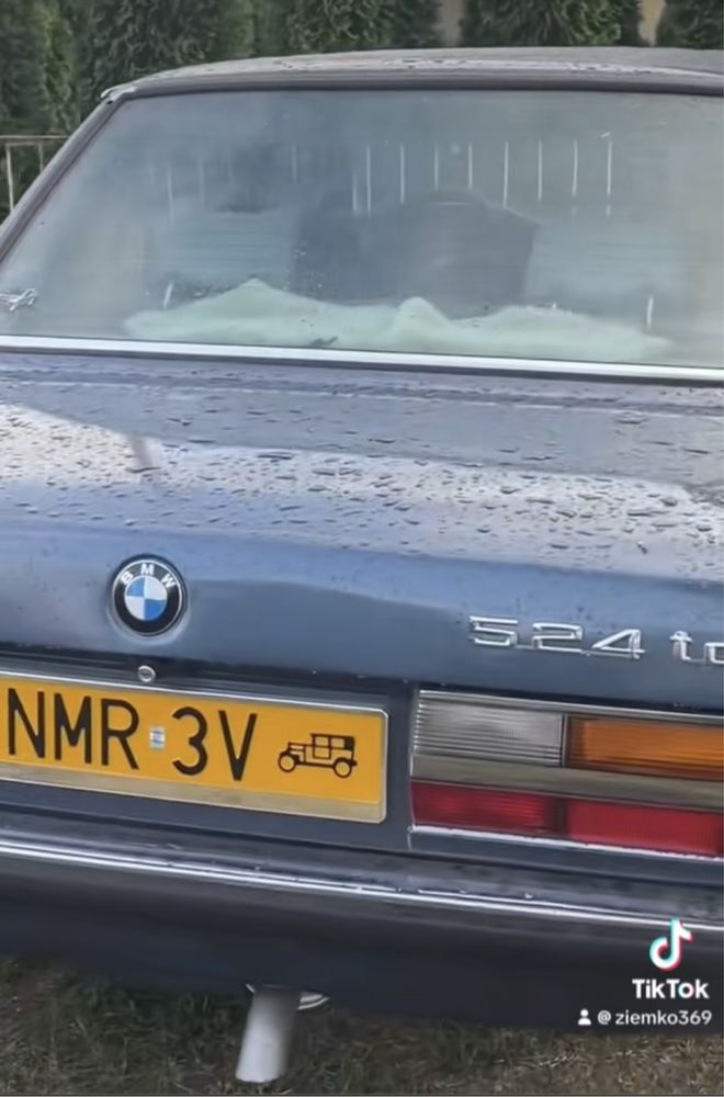 BMW E28 524TD 84r. Klasyk, zabytek.