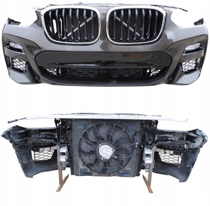 BMW X3 G01 X4 G02 M пакет Телевизор Бампер Радиатор Вентилятор Панель