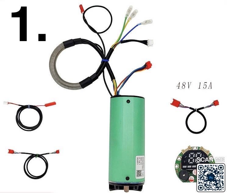 ЦІНИ В ОПИСІ ! Комплекти контролерів електросамока/електровелосипеда