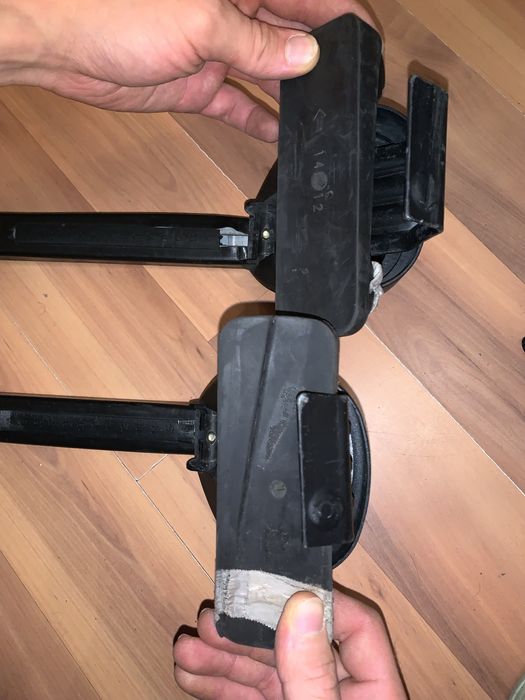Belki relingi bagażnik dachowy Mont Blanc VW Golf 3dr