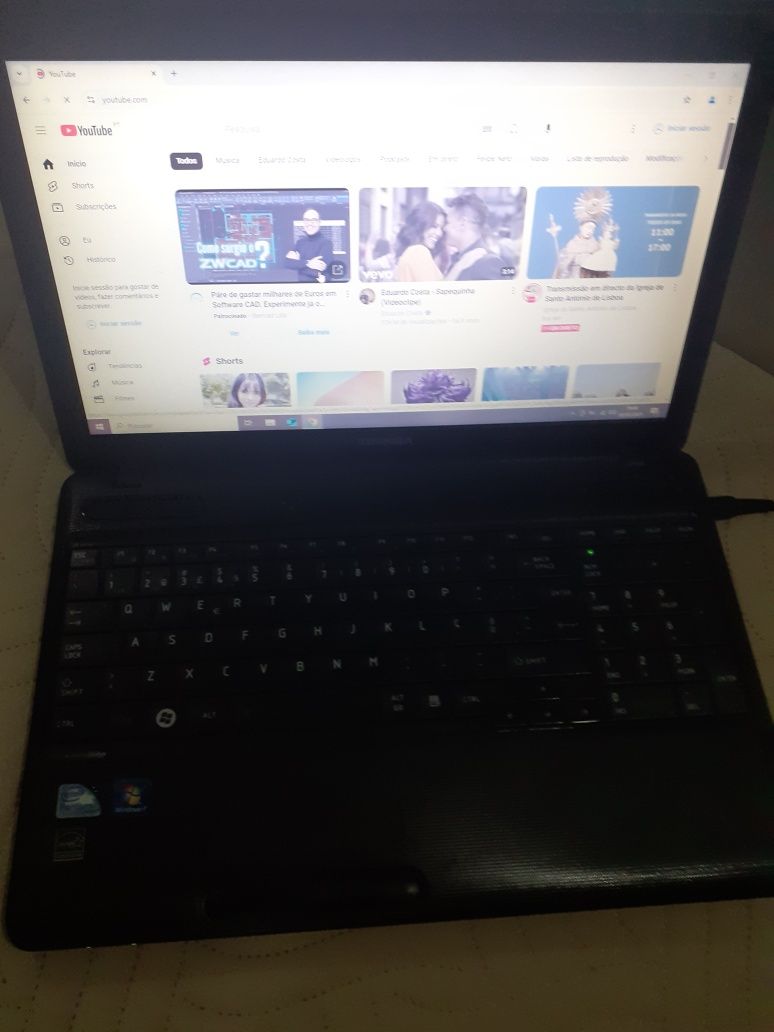 Portátil Toshiba