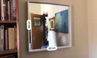 Espelho Branco Quadrado do Ikea . como novo