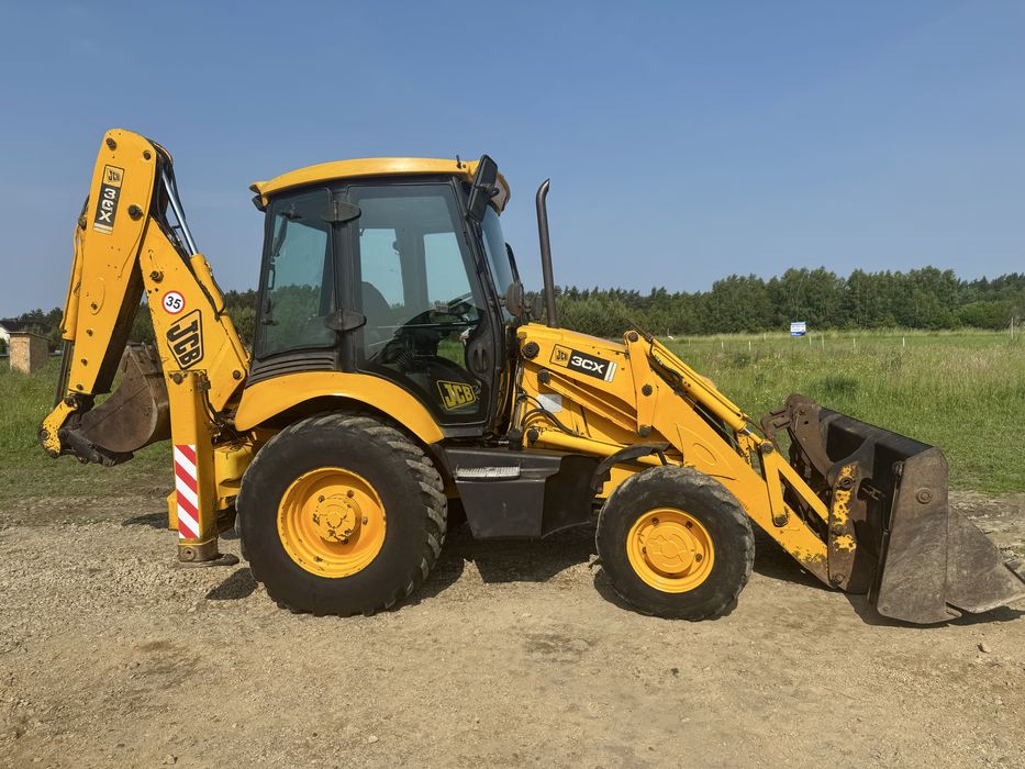 Jcb 3cx torqulock 5 biegow pelna opcja koparko ładowarka