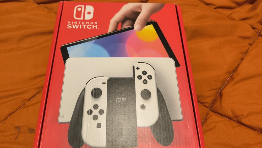 Nintendo switch OLED com jogos