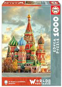 Puzzle 1000 Katedra Św. Bazylego/moskwa G3, Educa