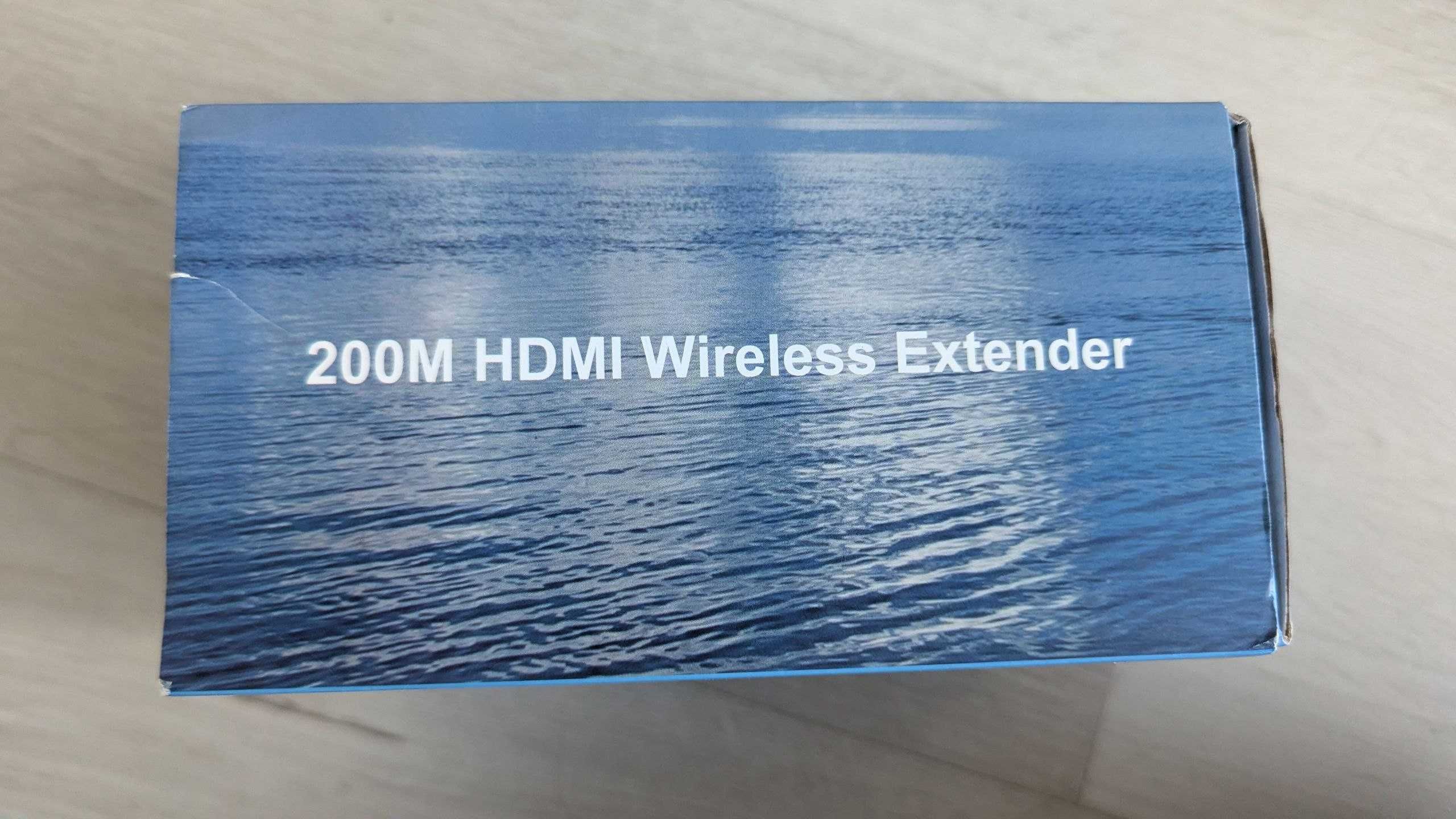 HDMI бездротовий подовжувач XYKJOBC TX+RX — передача відео до 200 м