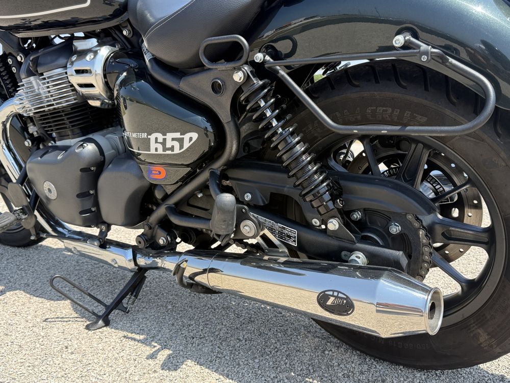 ROYAL ENFIELD SUPER METEOR 650 para venda - pronta a rolar punho